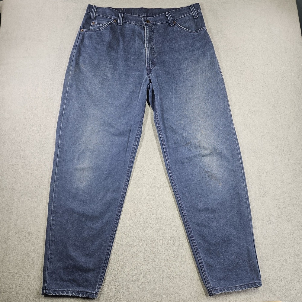 Vintage Levis 560 Orange Tab Jeans 36x32 (fits 36x30) USA Loose Fit Grunge 90s